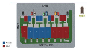 16 on Roxton - North Site Map