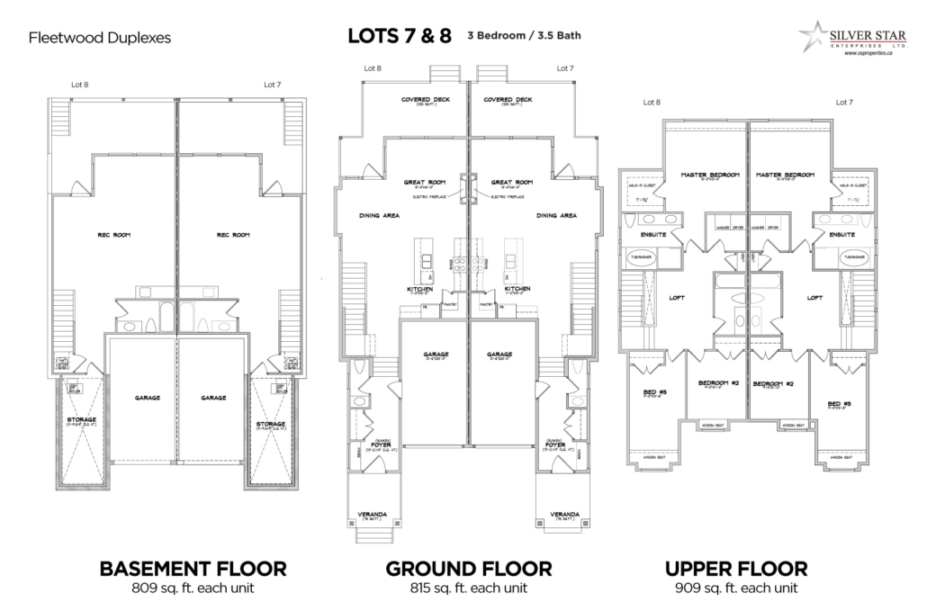 Fleetwood Duplexes, Surrey Silver Star Enterprises
